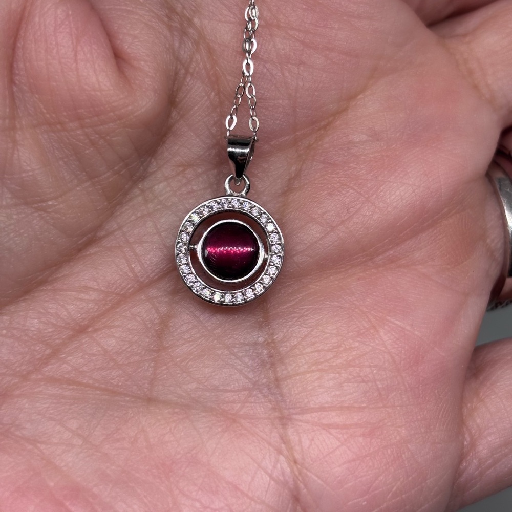 Garnet necklace